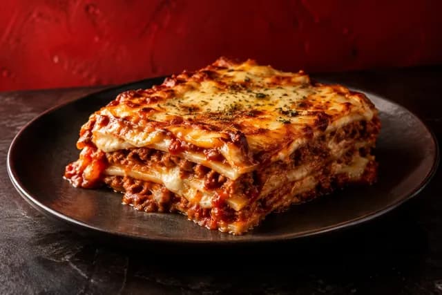 Illustratives Produktfoto: Lasagne