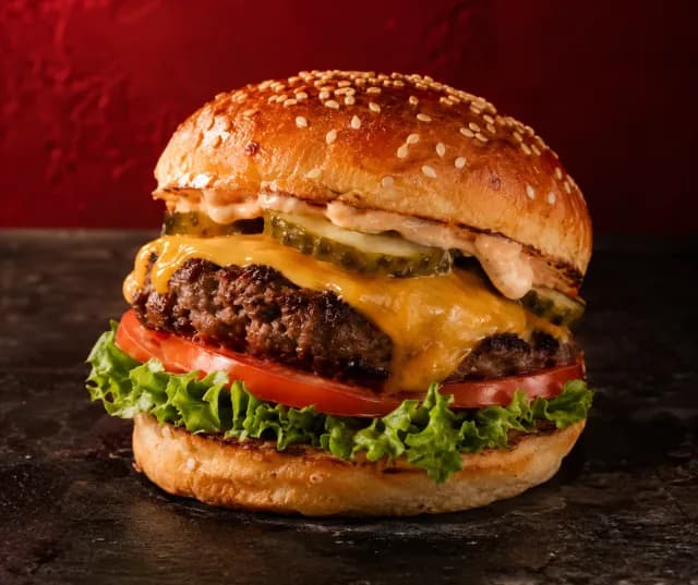 Illustratives Produktfoto: Sancho Burger