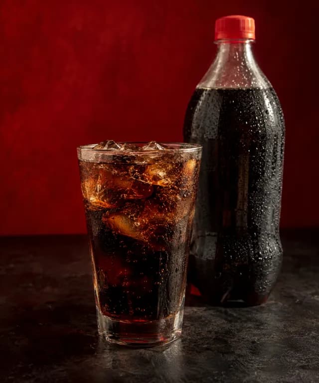 Illustratives Produktfoto: Coca Cola 1,00L