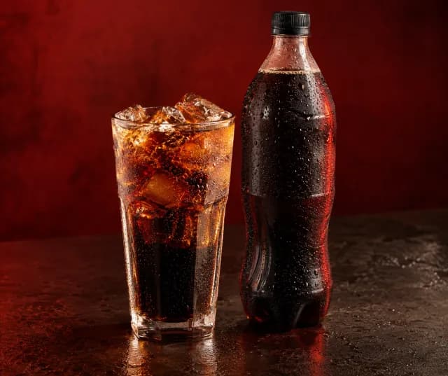 Illustratives Produktfoto: Coca Cola Zero 1L