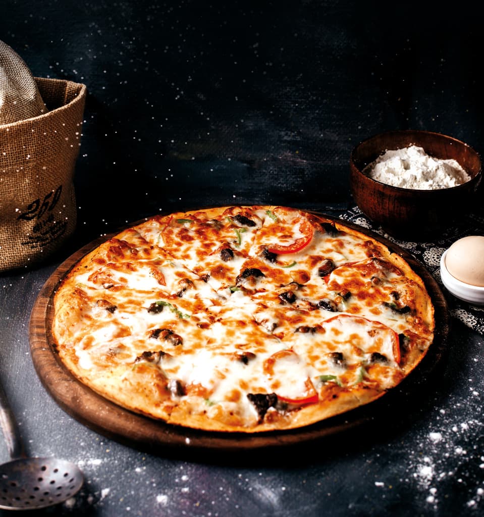 Appetitliches Symbolbild für Pizza